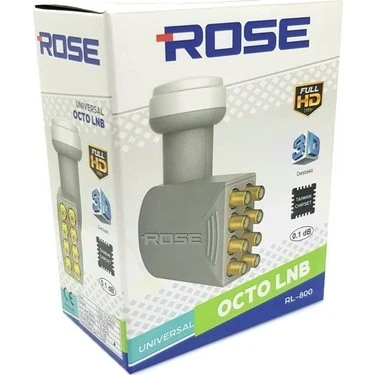 ROSE OCTO 8Lİ LNB DG-810 RLE-800