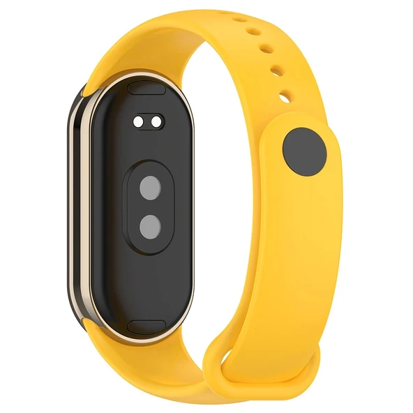 Xiaomi Mi Band 8 Serisi Klasik Kordon Silikon Strap Kayış - Resim 2