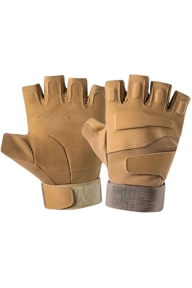 Single Sword Erkek&Kadın Outdoor Spor&Fitness Outdoor Kesik Parmak Eldiven - 5