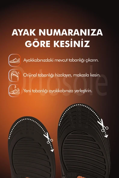 OS201 | Yumuşak Jel Destekli, Anti Yorgunluk, Konfor, İş Ayakkabıları ve Botlar için İç Tabanlık - 14