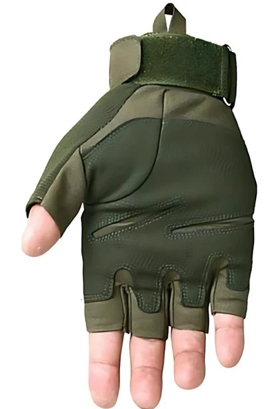 Single Sword Erkek&Kadın Outdoor Spor&Fitness Outdoor Kesik Parmak Eldiven - 11