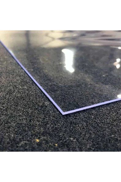 Şeffaf Masa Örtüsü Pvc Şeffaf Kalın Masa Örtüsü 1.4mm Masa Koruyucu - 3