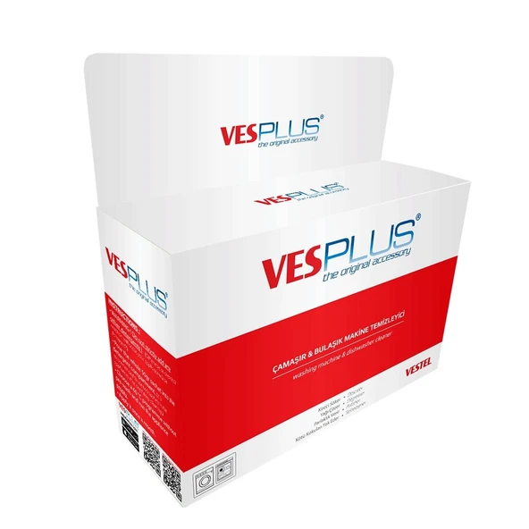 Vesplus Bulaşık Çamasir Makine Temizleyici | Vestel (5'li Paket) - 2