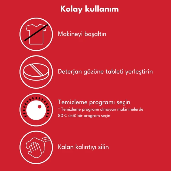 Vesplus Bulaşık Çamasir Makine Temizleyici | Vestel (5'li Paket) - 6