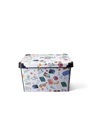 Style Box Memories- 20 L Dolap Içi Saklama,organizer Ve Oyuncak Saklama Kutusu - 3