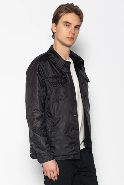 Erkek Süet Mont Çift Tarflı Giyilebilir Likralı Esneyebilir Polyester Mont