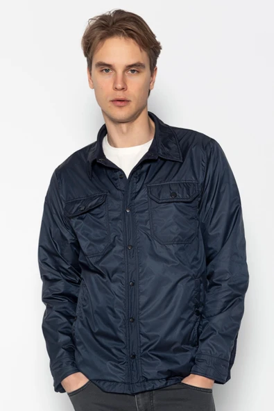 Erkek Süet Mont Çift Tarflı Giyilebilir Likralı Esneyebilir Polyester Mont - 12