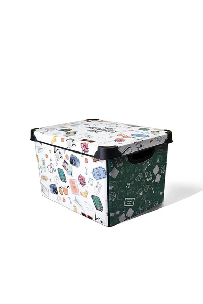 Style Box Memories- 20 L Dolap Içi Saklama,organizer Ve Oyuncak Saklama Kutusu - 2