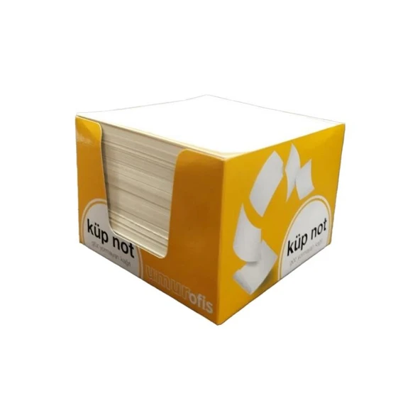 Umur Küp Bloknot 8x8x6 cm Göz Yormayan Kağıt