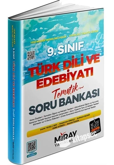 9. Sınıf Türk Dili Ve Edebiyatı Tematik Konu Özetli Soru Bankası Miray Yayınları