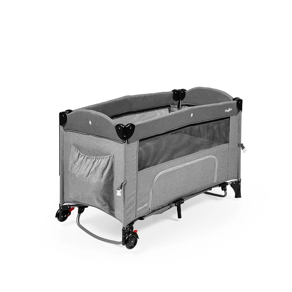 Baby2Go Hound Anne Yanı Oyun Parkı 60x120 cm Kahverengi - 5