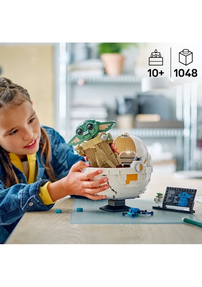 Lego 75403 Star Wars The Mandalorian Uçan Bebek Arabalı Grogu Lisanslı Ürün - Resim 2