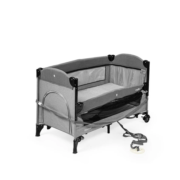 Baby2Go Hound Anne Yanı Oyun Parkı 60x120 cm Siyah - 4