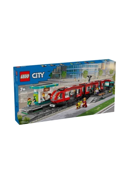Lego City Şehir Merkezi Tramvay İstasyonu 60423 Lisanslı Ürün