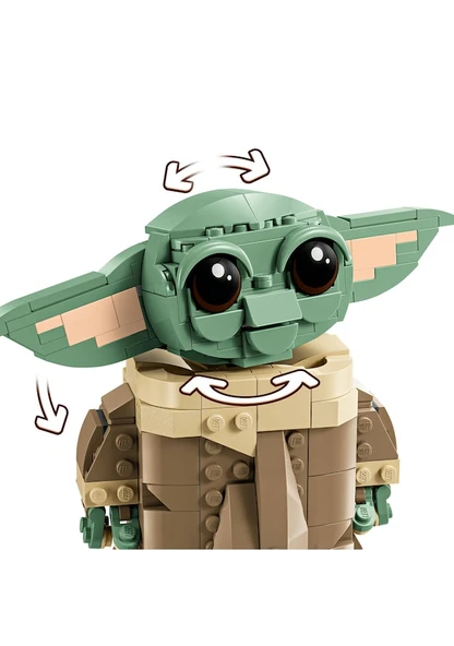 Lego 75403 Star Wars The Mandalorian Uçan Bebek Arabalı Grogu Lisanslı Ürün - Resim 3