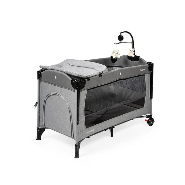 Baby2Go Hound Anne Yanı Oyun Parkı 60x120 cm Siyah - 2
