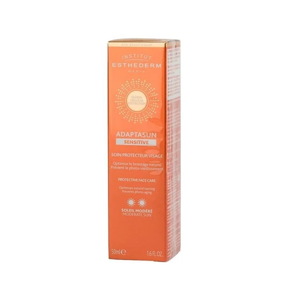 Institut Esthederm Protective Sun Care Oil For Body and Hair 150 ml ( Moderate Sun )