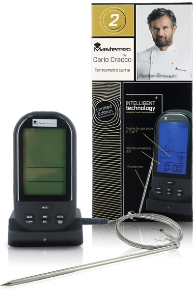 MasterPro  Dijital Et Termometresi I Carlo Cracco Serisi I BGMP-9059