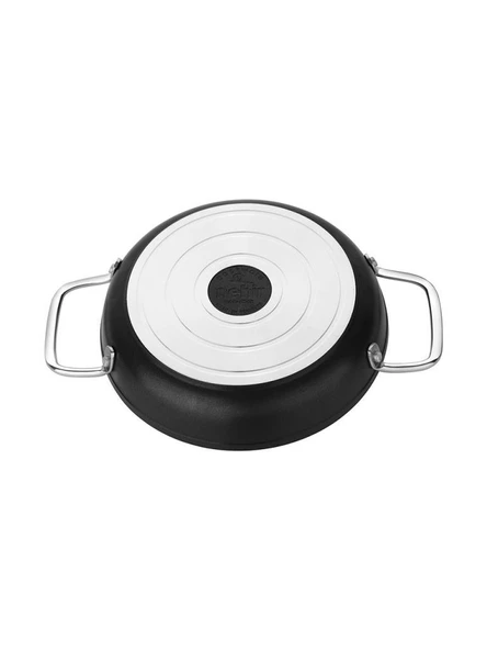 Nehir Galaxy Titanyum 20 cm Kapaklı Sahan Siyah - 4