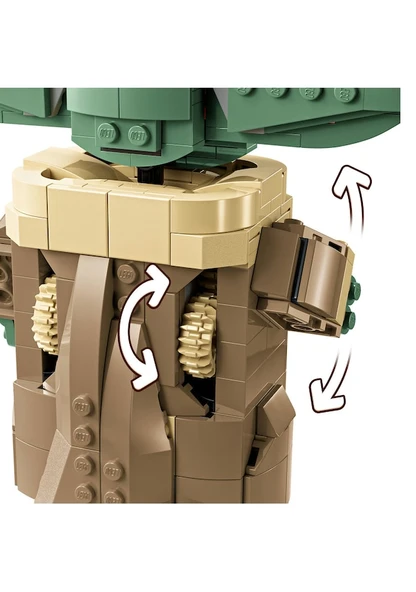 Lego 75403 Star Wars The Mandalorian Uçan Bebek Arabalı Grogu Lisanslı Ürün - Resim 4