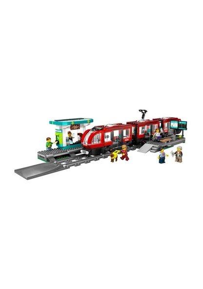 Lego City Şehir Merkezi Tramvay İstasyonu 60423 Lisanslı Ürün - 3
