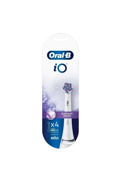 Oral-B İO Radiant White 4 lü Diş Fırçası Başlığı - 2