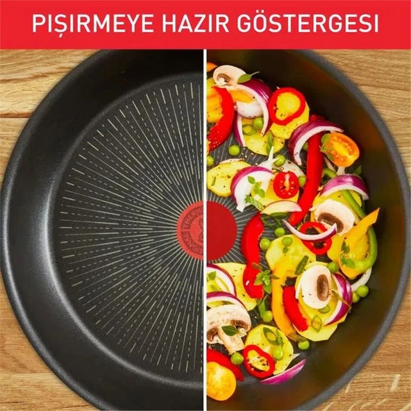 Tefal Titanyum 6X Excellence İndüksiyon Tabanlı Kısa Tencere 24cm 2100128810 - 5