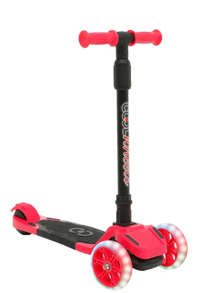 Cool Wheels Tulpar Işıklı Katlanabilir Scooter Pembe ( 4 Yaş+ 40 Kg.)