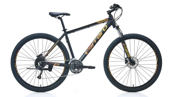 Carraro Force 770C HD Fren Cues 18 Vites 27,5 Jant Dağ Bisikleti Siyah Altın Bakır 43 Kadro