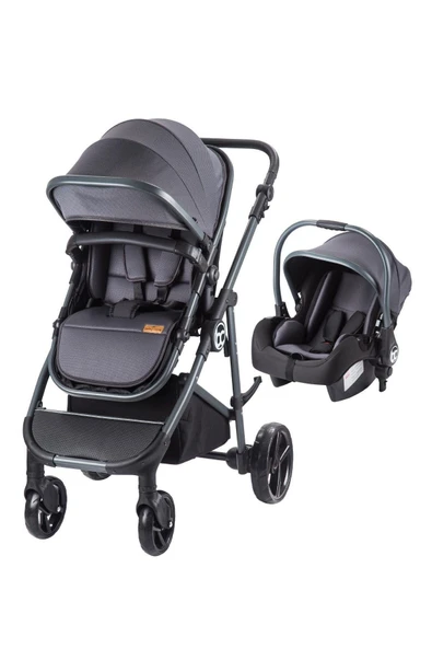 Baby Care BC 305 Zeta Travel Sistem Bebek Arabası Antrasit