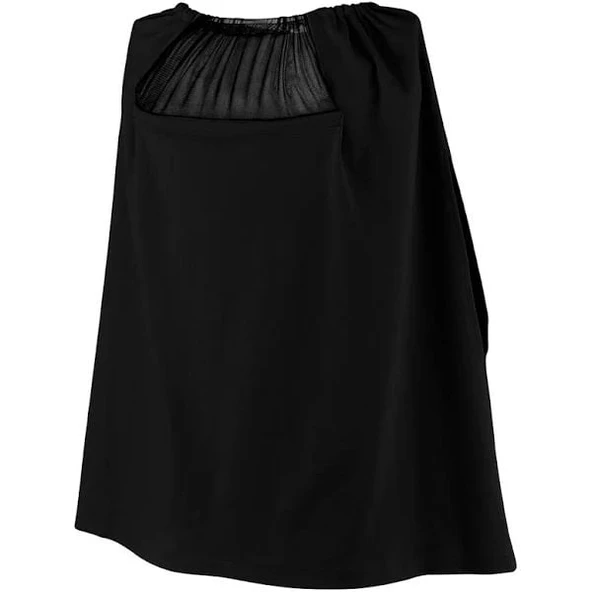 BabyJem Tül Pencereli Emzirme Önlüğü 735 Siyah - Resim 3