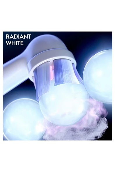 Oral-B İO Radiant White 4 lü Diş Fırçası Başlığı - 4