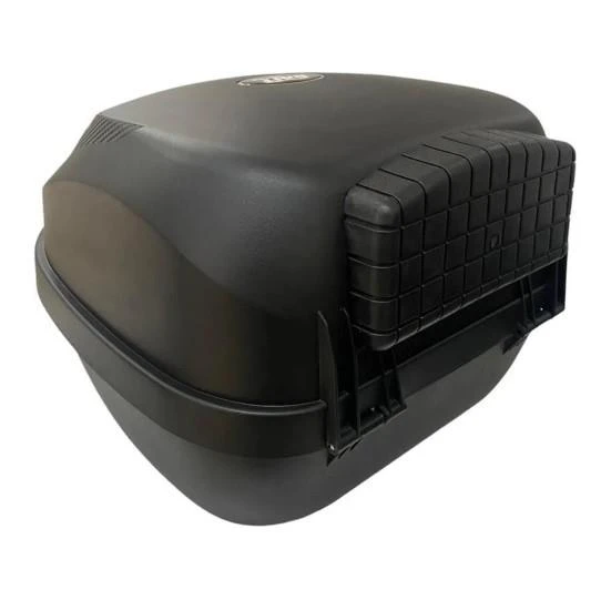 GAFF G32 Carbon Tasarımlı Motosiklet Arka Çanta 32 Litre Sırt Dayamalı Port Bagaj Kilitli Siyah - 4