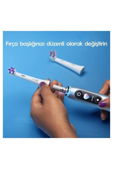 Oral-B İO Radiant White 4 lü Diş Fırçası Başlığı - 3