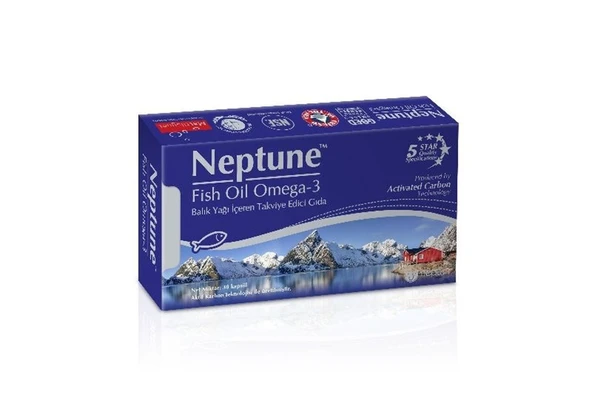 Neptune Fish Oil Omega 3 Balık Yağı 30 Kapsül