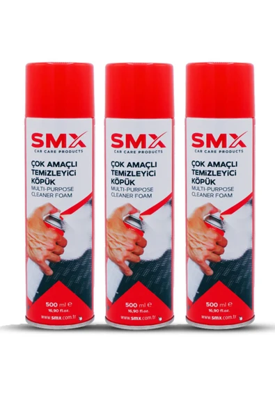 SMX Çok Amaçlı Temizleyici Köpük Sprey 3 Adet