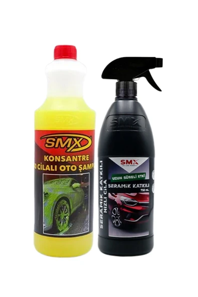 SMX Seramik Cila / Hızlı Cila / Pratik Cila 1lt %40 Cilalı Oto Şampuanı ürün görseli 1