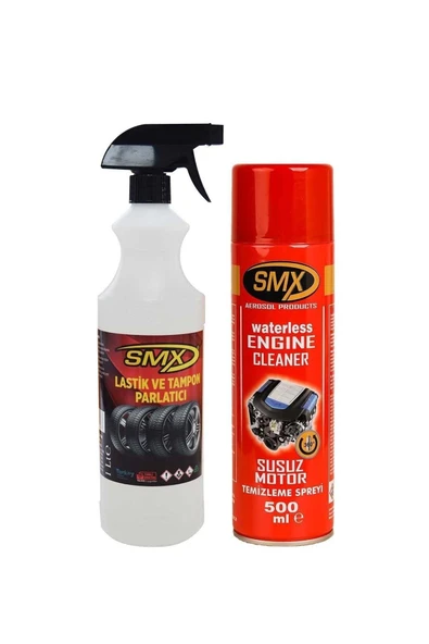 SMX Susuz Motor Temizleme Spreyi Lastik Parlatma Spreyi ürün görseli 1