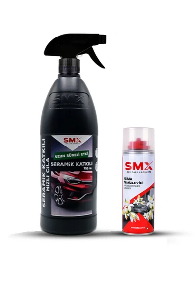 SMX Seramik Katkılı Hızlı Ve Pratik Cila 750ml Klima Temizleyici 200ml ürün görseli 1