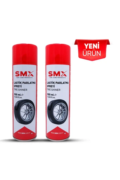 SMX Lastik Parlatma Spreyi 500 ml 2 Adet ürün görseli 1