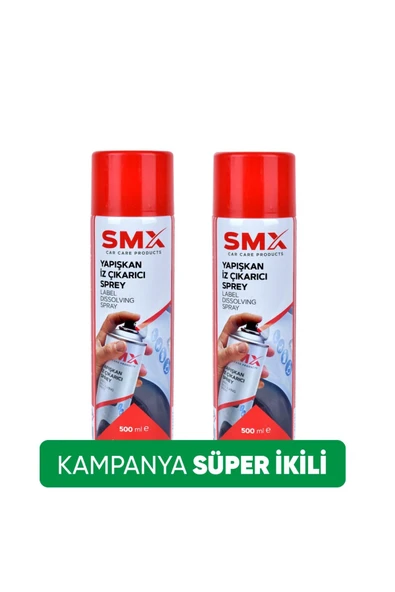 SMX Yapışkan Iz Çıkarıcı Sprey 500 ml 2 Adet ürün görseli 1