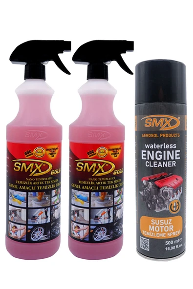 SMX Nano Genel Amaçlı Temizleyici 2 Adet-susuz Motor Temizleme Sprey