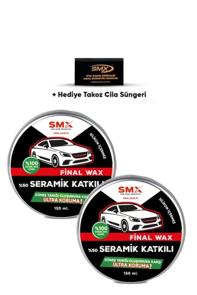 SMX Final Wax 150 Ml 2 Adet ürün görseli 1
