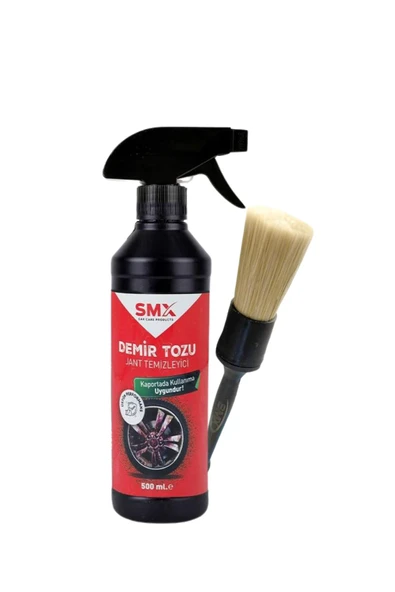 SMX Demir Tozu & Jant Temizleyici 500 Ml. Detay Temizlik Fırçası 23 Cm ürün görseli 1
