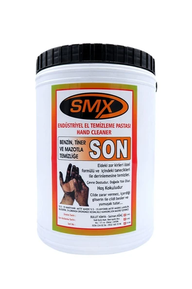 SMX Bitkisel El Temizleme Kremi (4 Kg)