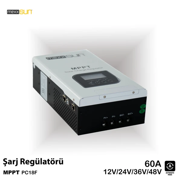 (PC18F) 60A MPPT 12/24/48V - Resim 4