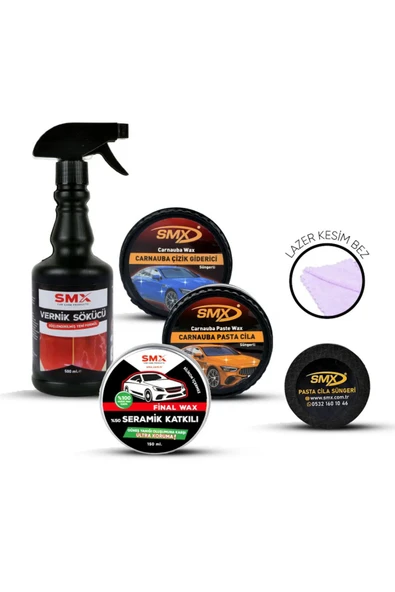 SMX Güneş Yanığı ve Vernik Sökücü Paket