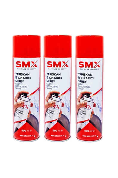 SMX Yapışkan Iz Çıkarıcı Sprey 500 ml 3 Adet ürün görseli 1
