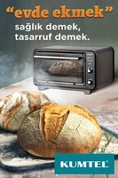 Kumtel Kf-6135 Elektirikli Mini Fırın Siyah 1420W  3 Programlı Pişirme Ayarlanabilir Termostat 32 L (TEŞHİR) - 5