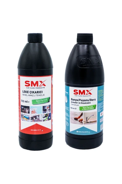 SMX Nano Ve Inox Çok Amaçlı Genel Temizlik Spreyi 2'li Set